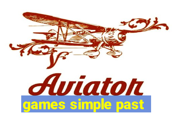 games simple past